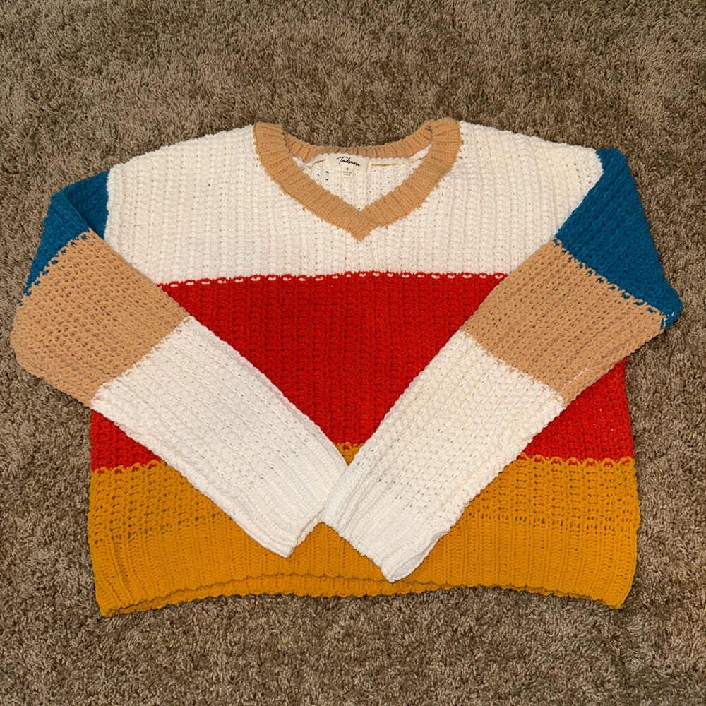 Takara Multicolor Striped Sweater